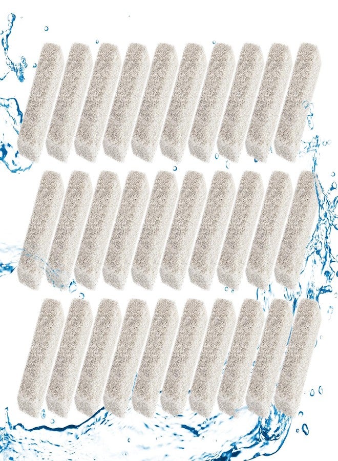 Iffitya 30 Count Ammonia Reducer Filter Pads for Aqueon - Replacement Filter Cartridges Small for Aqueon QuietFlow LED PRO Model 10 - Image 1